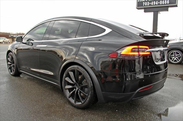 used 2020 Tesla Model X car, priced at $40,500