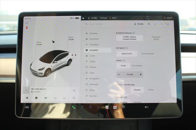 used 2022 Tesla Model 3 car, priced at $26,500