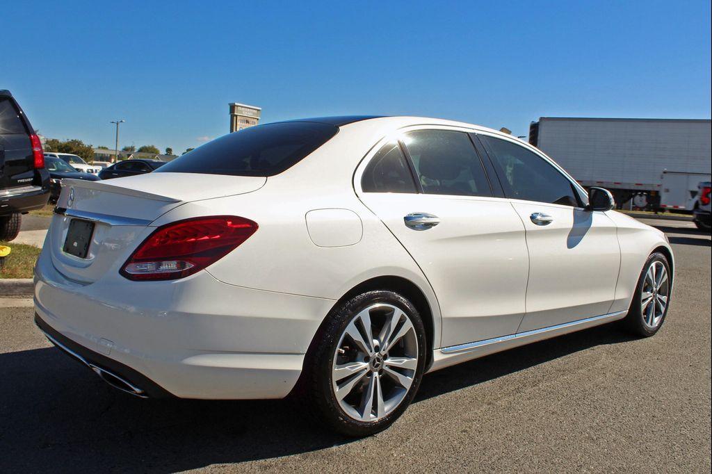 used 2018 Mercedes-Benz C-Class car, priced at $17,997