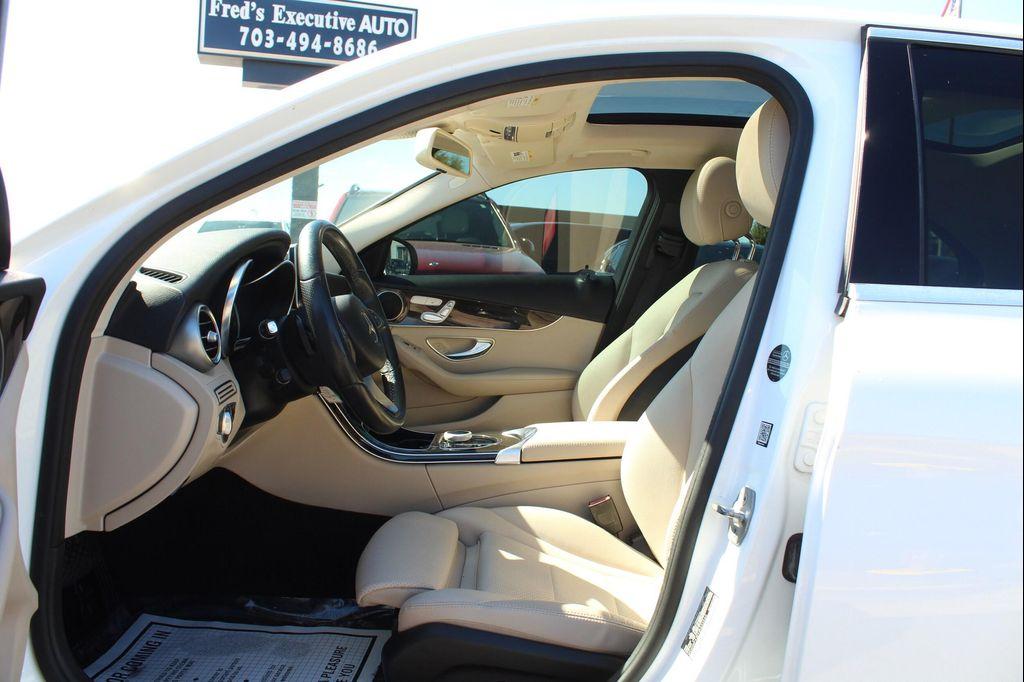used 2018 Mercedes-Benz C-Class car, priced at $17,997
