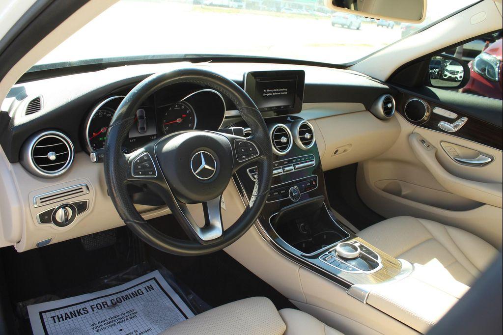 used 2018 Mercedes-Benz C-Class car, priced at $17,997