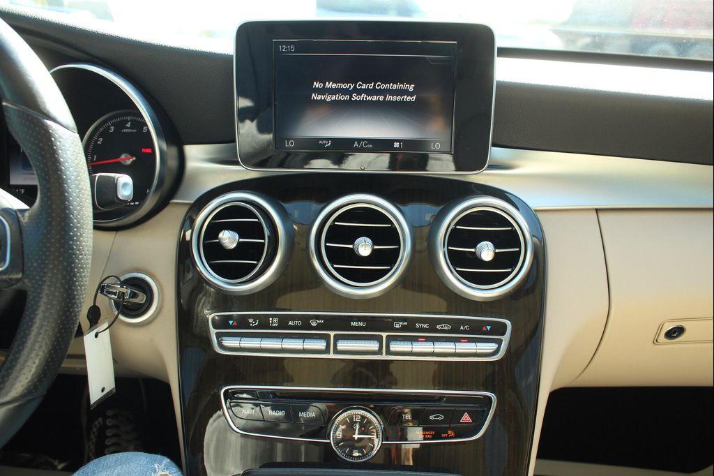 used 2018 Mercedes-Benz C-Class car, priced at $17,997