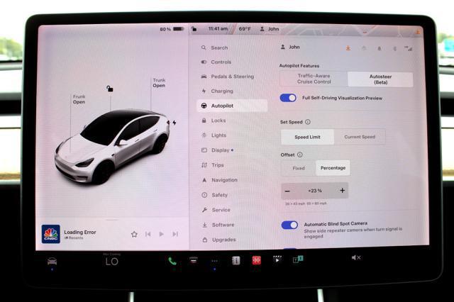 used 2020 Tesla Model Y car, priced at $25,997