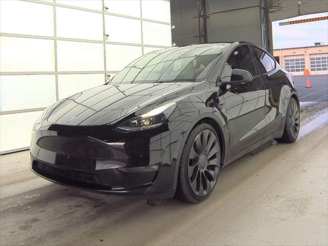 used 2021 Tesla Model Y car, priced at $28,997