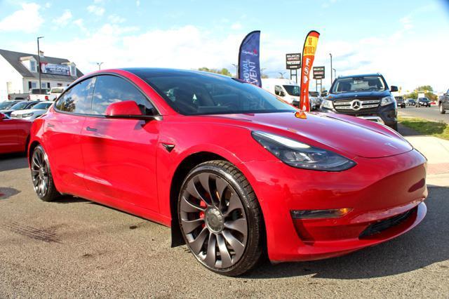 used 2021 Tesla Model 3 car, priced at $29,997