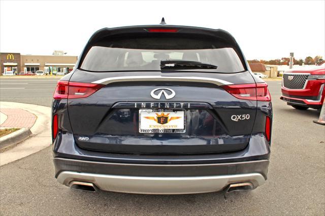 used 2019 INFINITI QX50 car, priced at $17,997