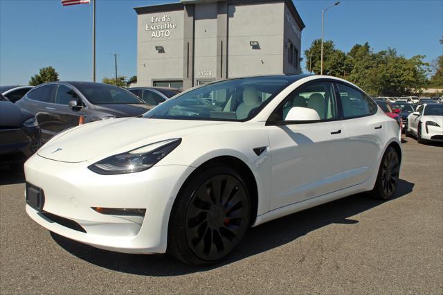 used 2021 Tesla Model 3 car, priced at $29,997