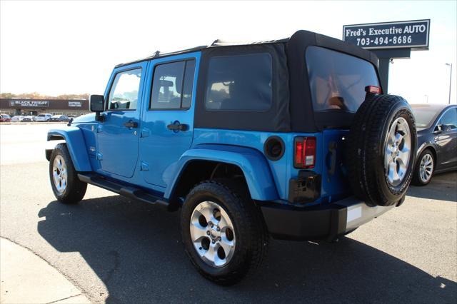 used 2015 Jeep Wrangler Unlimited car, priced at $19,997