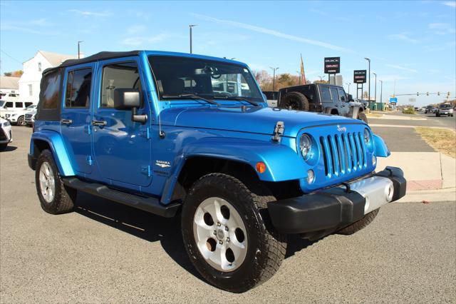 used 2015 Jeep Wrangler Unlimited car, priced at $19,997