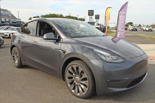 used 2021 Tesla Model Y car, priced at $23,997