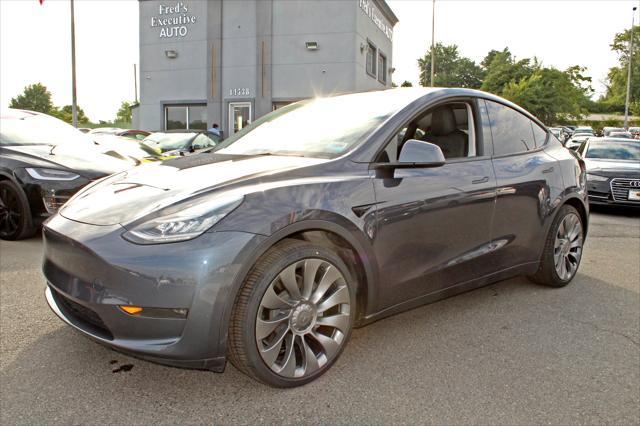 used 2021 Tesla Model Y car, priced at $23,997