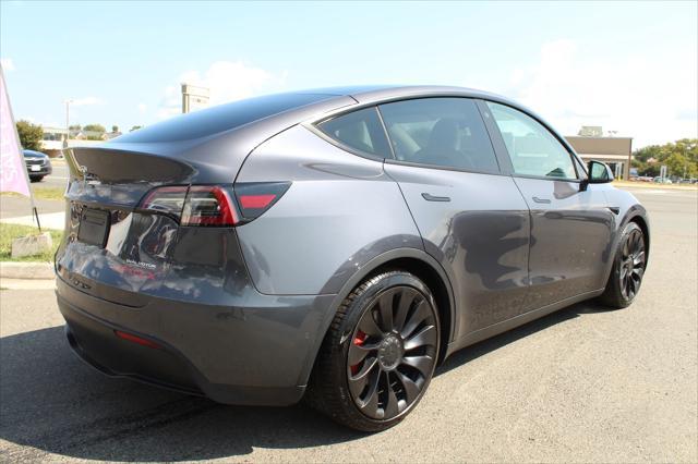 used 2022 Tesla Model Y car, priced at $27,500