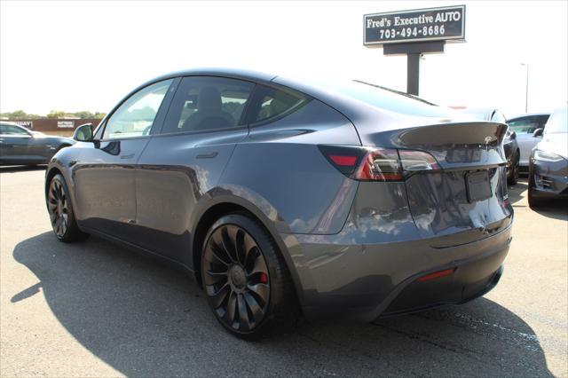 used 2022 Tesla Model Y car, priced at $27,500