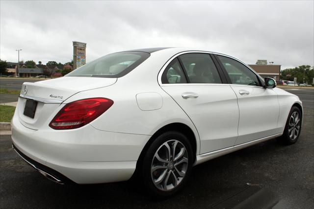 used 2015 Mercedes-Benz C-Class car, priced at $13,997