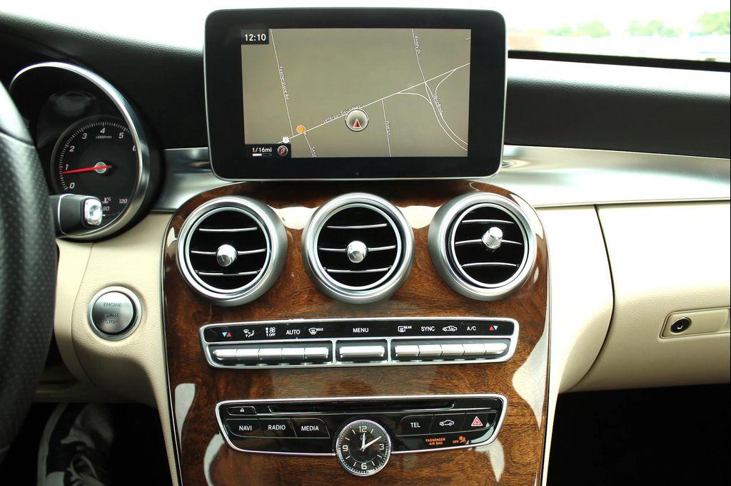 used 2015 Mercedes-Benz C-Class car, priced at $12,997