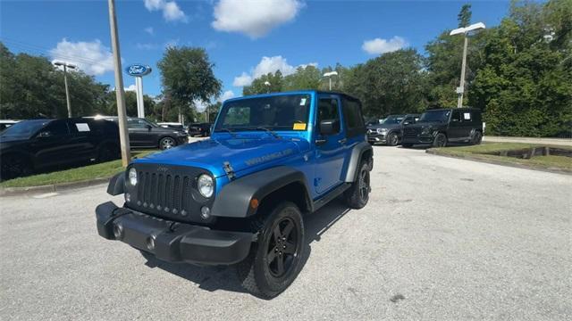 used 2016 Jeep Wrangler car, priced at $18,999