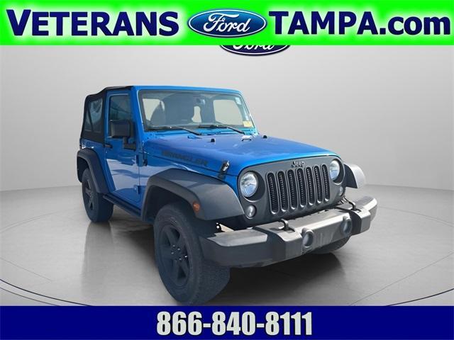used 2016 Jeep Wrangler car, priced at $18,999