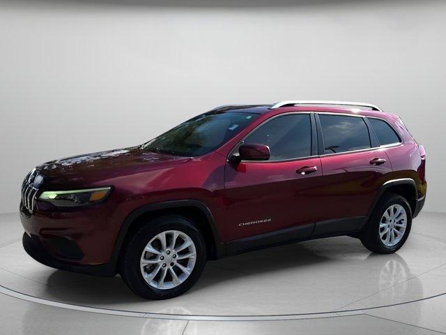 used 2021 Jeep Cherokee car, priced at $18,999