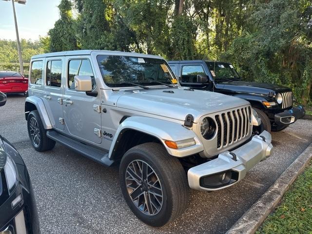 used 2022 Jeep Wrangler Unlimited 4xe car, priced at $32,999