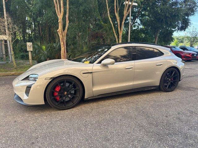 used 2024 Porsche Taycan Cross Turismo car, priced at $112,999