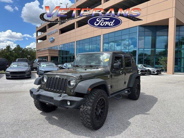 used 2015 Jeep Wrangler Unlimited car, priced at $16,999