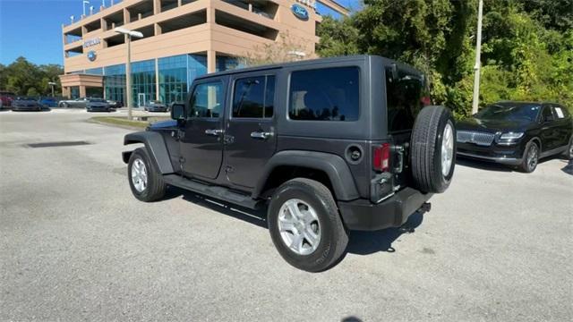 used 2017 Jeep Wrangler Unlimited car, priced at $18,983
