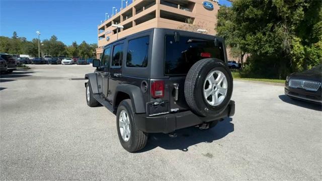 used 2017 Jeep Wrangler Unlimited car, priced at $18,983