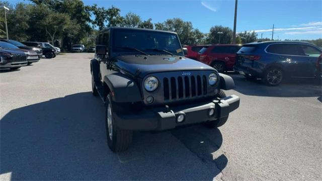 used 2017 Jeep Wrangler Unlimited car, priced at $18,983