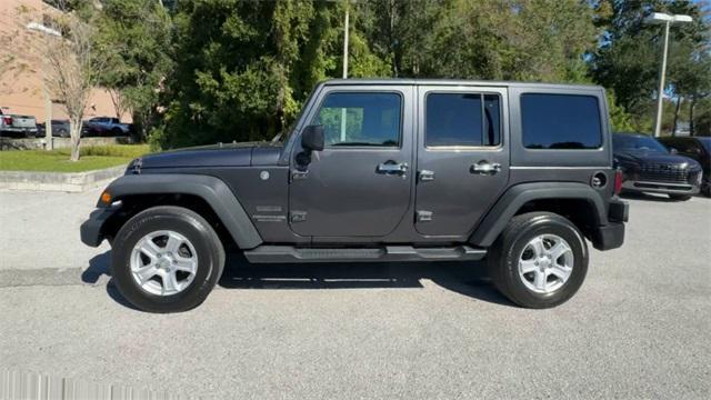 used 2017 Jeep Wrangler Unlimited car, priced at $18,983