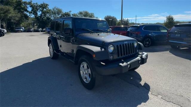 used 2017 Jeep Wrangler Unlimited car, priced at $18,983