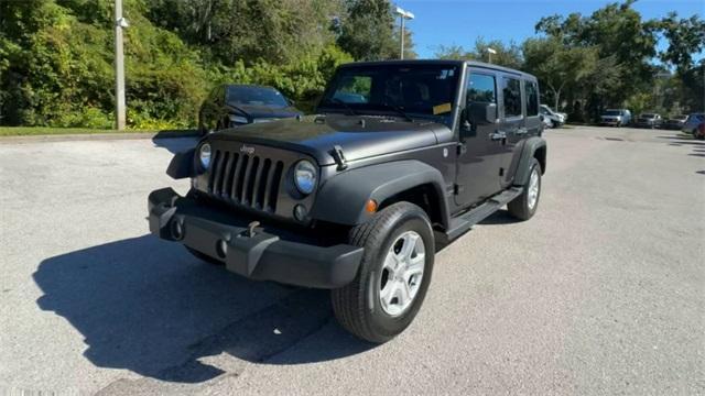 used 2017 Jeep Wrangler Unlimited car, priced at $18,983
