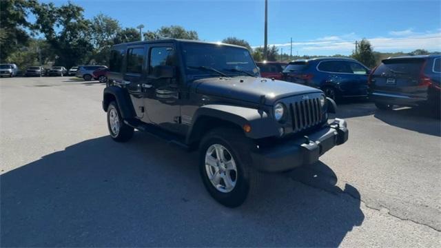 used 2017 Jeep Wrangler Unlimited car, priced at $18,983