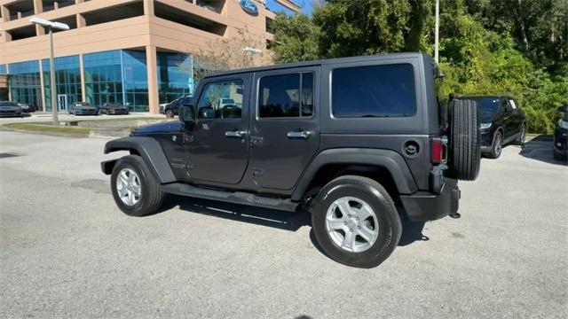 used 2017 Jeep Wrangler Unlimited car, priced at $18,983