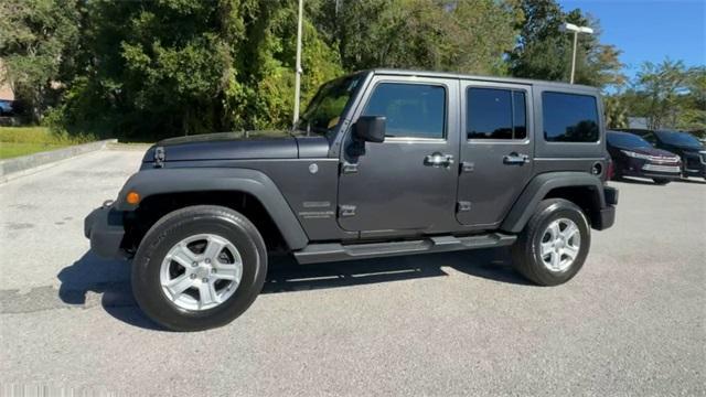 used 2017 Jeep Wrangler Unlimited car, priced at $18,983