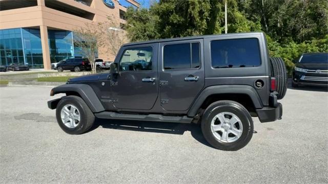 used 2017 Jeep Wrangler Unlimited car, priced at $18,983