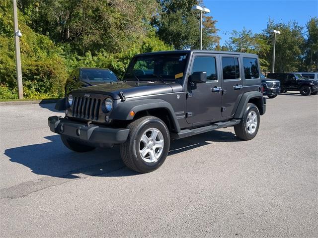 used 2017 Jeep Wrangler Unlimited car, priced at $18,983