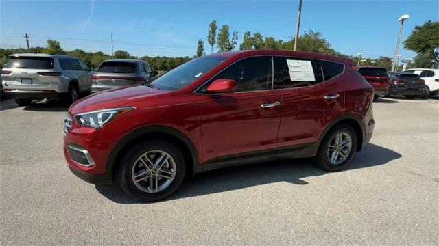 used 2018 Hyundai Santa Fe Sport car, priced at $16,999