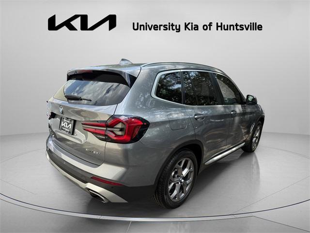 used 2023 BMW X3 car, priced at $33,721