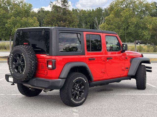 used 2021 Jeep Wrangler Unlimited car, priced at $29,986