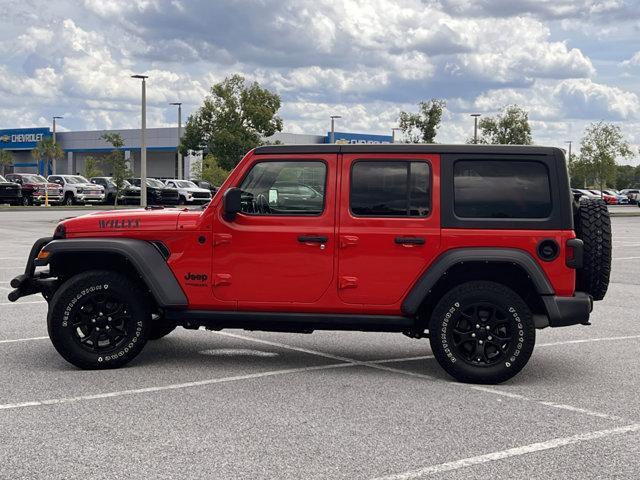 used 2021 Jeep Wrangler Unlimited car, priced at $29,986