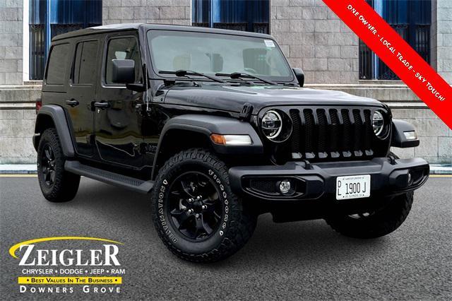 used 2021 Jeep Wrangler car, priced at $32,356