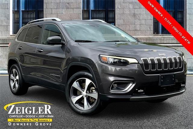 used 2021 Jeep Cherokee car, priced at $24,055