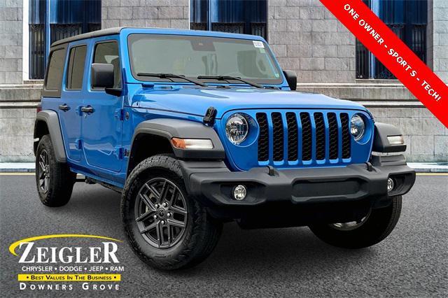 used 2024 Jeep Wrangler car, priced at $41,341