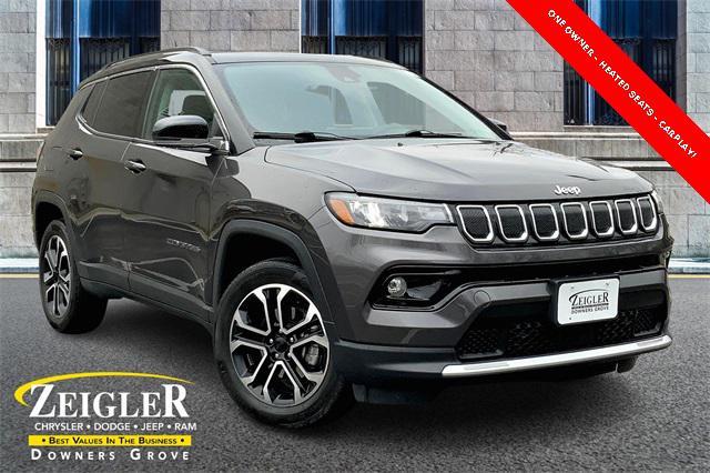 used 2022 Jeep Compass car, priced at $23,412