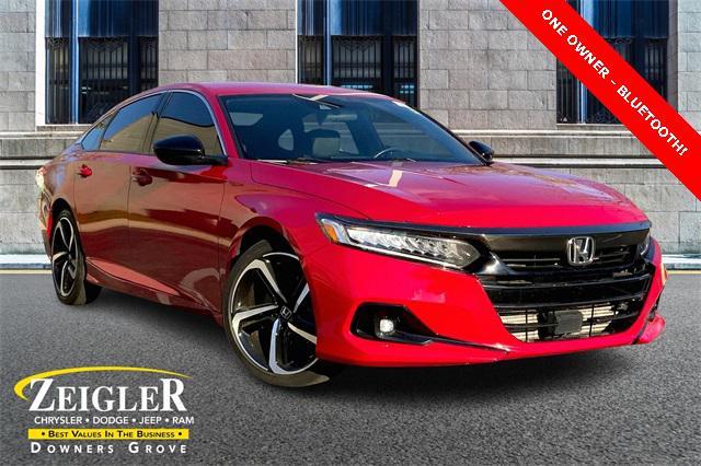 used 2021 Honda Accord car, priced at $26,035