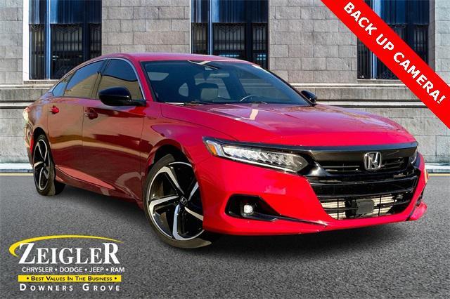 used 2021 Honda Accord car, priced at $23,167