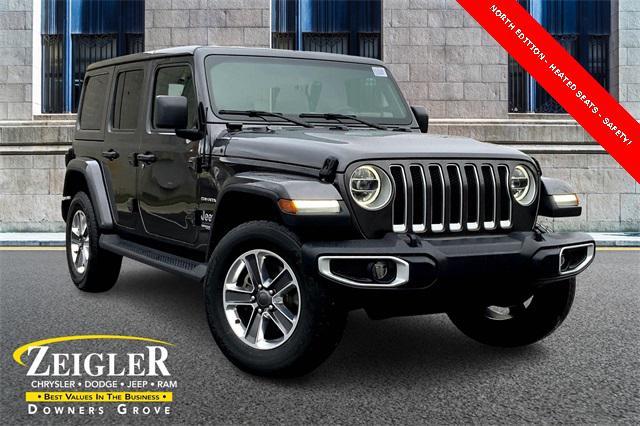 used 2020 Jeep Wrangler Unlimited car, priced at $30,573