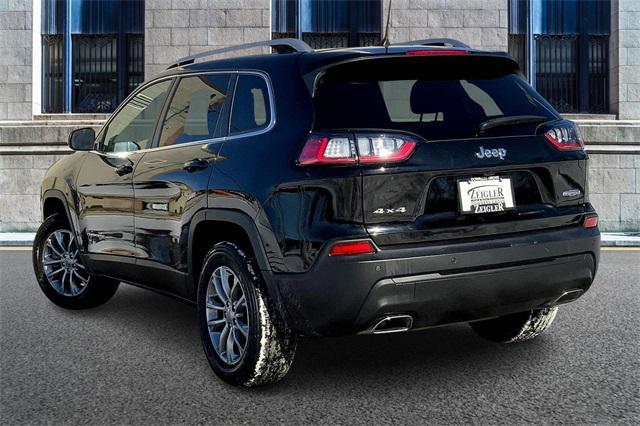 used 2021 Jeep Cherokee car, priced at $23,833