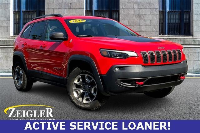 used 2019 Jeep Cherokee car, priced at $20,465