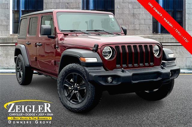 used 2021 Jeep Wrangler Unlimited car, priced at $26,990